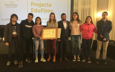 El projecte APS EduFilms, guardonat als Premis Civisme 2018